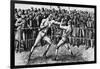 The Last Bare-Knuckle Fight, Farnborough, Hampshire, 17th April 1860-null-Framed Giclee Print