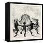 The Last Barrel of the Campaign. U.S., 1880 1881-null-Framed Stretched Canvas