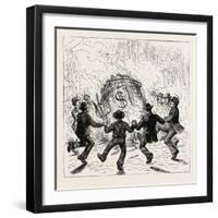 The Last Barrel of the Campaign. U.S., 1880 1881-null-Framed Giclee Print