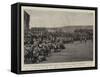 The Last Batch of the 2nd Gordon Highlanders Entraining at Durban-null-Framed Stretched Canvas