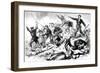 The Last Battle of the Communards May 1871, Paris Commune-null-Framed Giclee Print