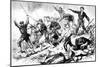 The Last Battle of the Communards May 1871, Paris Commune-null-Mounted Giclee Print