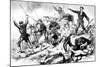 The Last Battle of the Communards May 1871, Paris Commune-null-Mounted Giclee Print