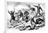 The Last Battle of the Communards May 1871, Paris Commune-null-Framed Giclee Print