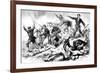 The Last Battle of the Communards May 1871, Paris Commune-null-Framed Giclee Print