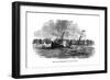 The Last Broadside of the Varuna, 1862-null-Framed Giclee Print