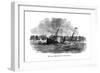 The Last Broadside of the Varuna, 1862-null-Framed Giclee Print