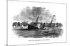 The Last Broadside of the Varuna, 1862-null-Mounted Giclee Print