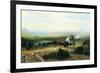 The Last Buffalo-Albert Bierstadt-Framed Premium Giclee Print