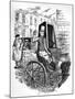 The Last Cab Driver, and the First Omnibus Cad, C1900-George Cruikshank-Mounted Giclee Print