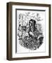 The Last Cab Driver, and the First Omnibus Cad, C1900-George Cruikshank-Framed Premium Giclee Print