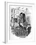 The Last Cab Driver, and the First Omnibus Cad, C1900-George Cruikshank-Framed Giclee Print