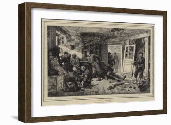 The Last Cartridge-Alphonse Marie de Neuville-Framed Giclee Print