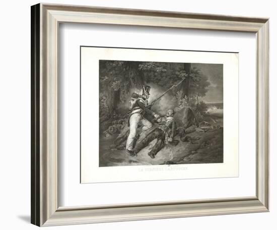 The Last Cartridge-Horace Vernet-Framed Giclee Print