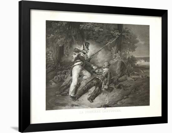 The Last Cartridge-Horace Vernet-Framed Giclee Print