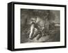 The Last Cartridge-Horace Vernet-Framed Stretched Canvas