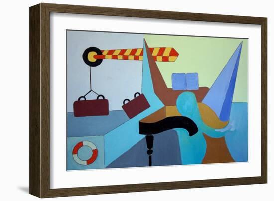 The Last Chance to Say Goodbye to the Steinway, 2009-Jan Groneberg-Framed Giclee Print