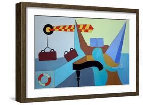 The Last Chance to Say Goodbye to the Steinway, 2009-Jan Groneberg-Framed Giclee Print