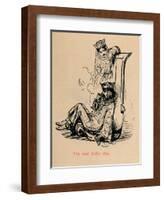 'The last Cider Cup', c1860, (c1860)-John Leech-Framed Giclee Print