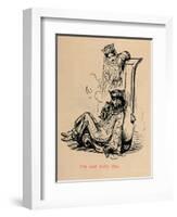 'The last Cider Cup', c1860, (c1860)-John Leech-Framed Giclee Print