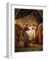 The Last Communion of Saint Louis, 1823-Ary Scheffer-Framed Giclee Print