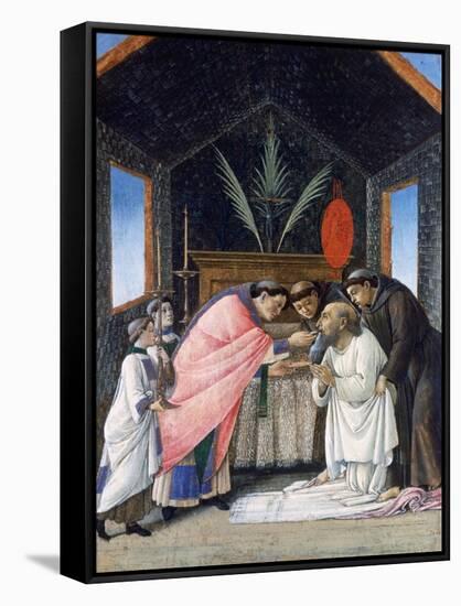 The Last Communion of St Jerome, C1495-Sandro Botticelli-Framed Stretched Canvas