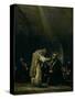The Last Communion of St. Joseph Calasanz (1556-1648) circa 1819-Francisco de Goya-Stretched Canvas