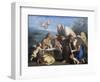 The Last Communion of St. Mary of Egypt-Marcantonio Franceschini-Framed Premium Giclee Print