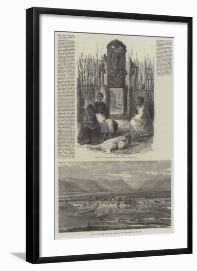 The Last Conflict with the Maories in New Zealand-null-Framed Giclee Print