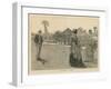 The Last Croquet Game of the Season-null-Framed Giclee Print
