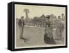 The Last Croquet Game of the Season-Arthur Hopkins-Framed Stretched Canvas