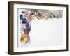 The Last Day of Carnival from 'Heart'-Edmondo De Amicis-Framed Giclee Print