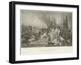 The Last Day of Corinth-Tony Robert-fleury-Framed Giclee Print