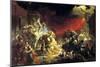 The Last Day of Pompeii, 1833-Karl Briullov-Mounted Giclee Print