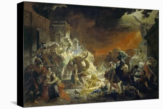 The Last Day of Pompeii, 1833-Karl Pavlovich Briullov-Stretched Canvas