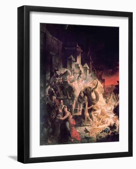 The Last Day of Pompeii' Detail, 1833-Karl Briullov-Framed Giclee Print