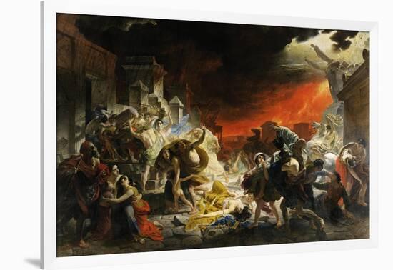 The Last Day of Pompeii-Karl Briullov-Framed Giclee Print