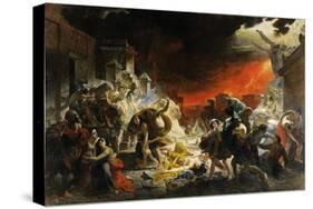 The Last Day of Pompeii-Karl Briullov-Stretched Canvas