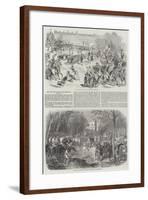 The Last Day's Hunt of the Season at Chantilly-null-Framed Giclee Print