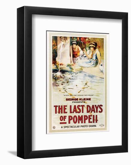 The Last Days Of Pompeii - 1913-null-Framed Giclee Print