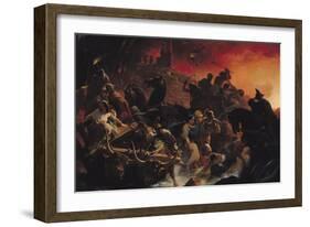 The Last Days of Pompeii-Henri-frederic Schopin-Framed Giclee Print