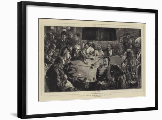 The Last Days of Rouge Et Noir at Baden-Baden-Sydney Prior Hall-Framed Giclee Print