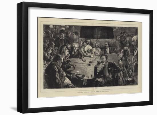 The Last Days of Rouge Et Noir at Baden-Baden-Sydney Prior Hall-Framed Premium Giclee Print