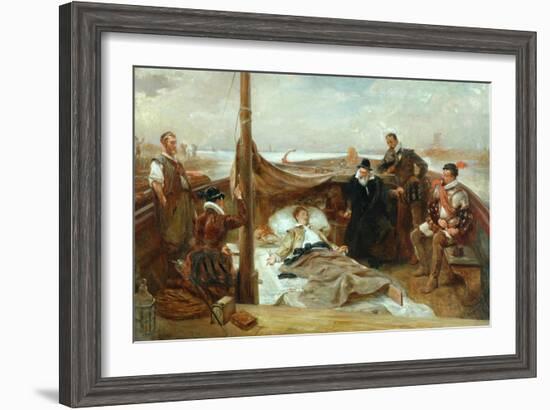 The Last Days Of Sir Philip Sydney-Robert Alexander Hillingford-Framed Giclee Print