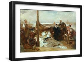 The Last Days Of Sir Philip Sydney-Robert Alexander Hillingford-Framed Giclee Print