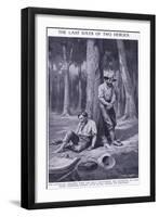 The Last Days of Two Heroes-Charles Mills Sheldon-Framed Giclee Print