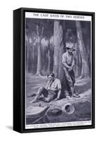 The Last Days of Two Heroes-Charles Mills Sheldon-Framed Stretched Canvas