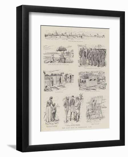 The Last Days of Wimbledon Camp-Alfred Chantrey Corbould-Framed Giclee Print