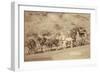 The Last Deadwood Coach-John C.H. Grabill-Framed Art Print