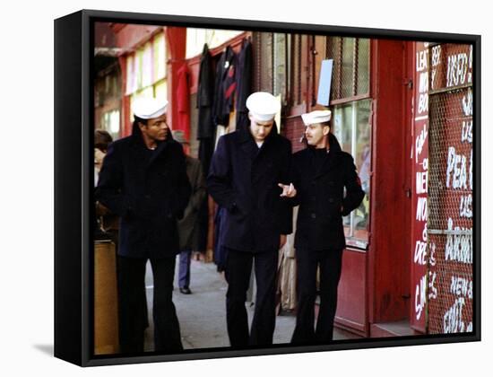 The Last Detail, Otis Young, Randy Quaid, Jack Nicholson, 1973-null-Framed Stretched Canvas